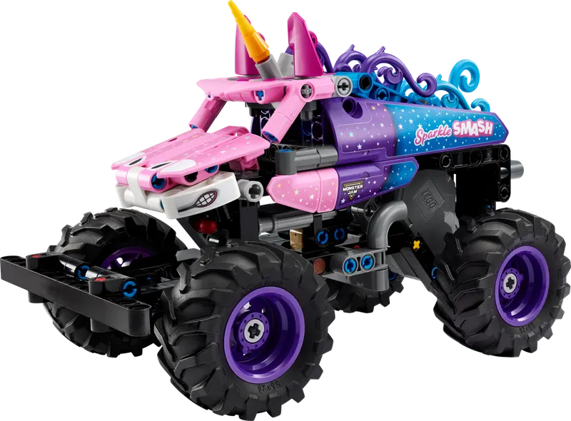 Monster Jam Sparkle Smash Pull-Back