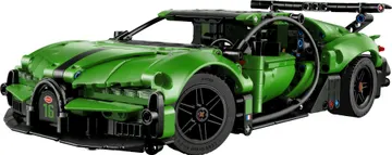 Green Bugatti Chiron Pur Sport Hypercar