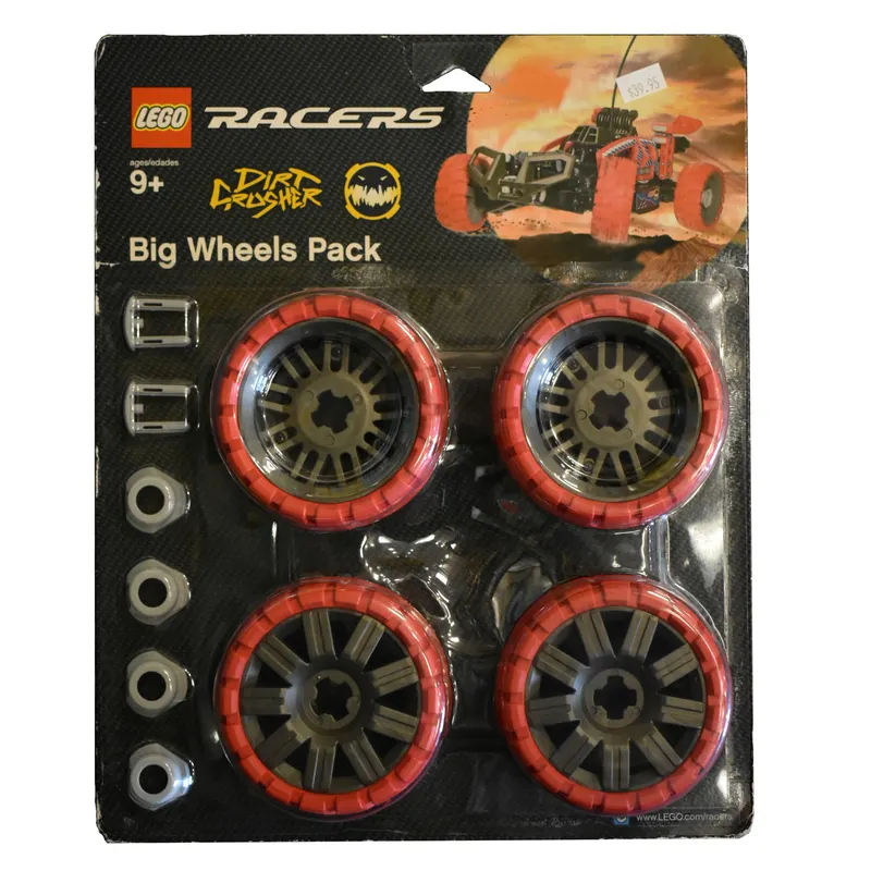 Big Wheels Pack Dirt Crusher (Red)