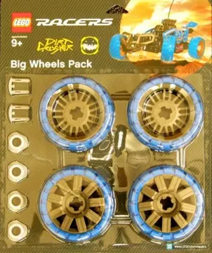 Big Wheels Pack Dirt Crusher (Blue)