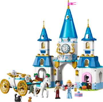 Cinderella's Castle & Horse Carriage