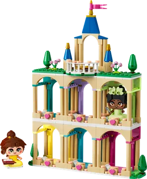 Mini Belle & Tiana with Castle
