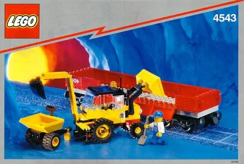 Railroad Tractor Flatbed