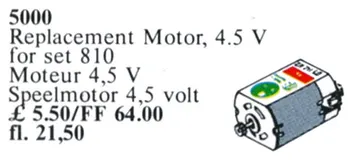 Replacement 4.5V Motor