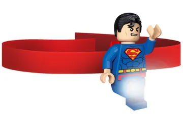 Superman Head Lamp