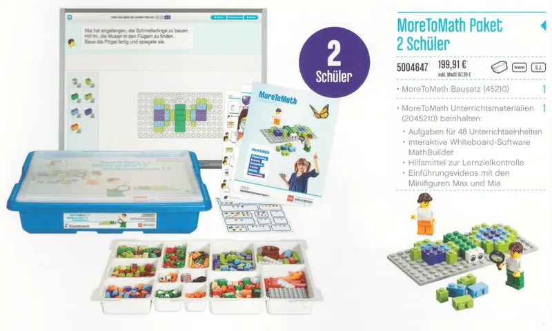 MoreToMath 1-2 Package - 2 Students