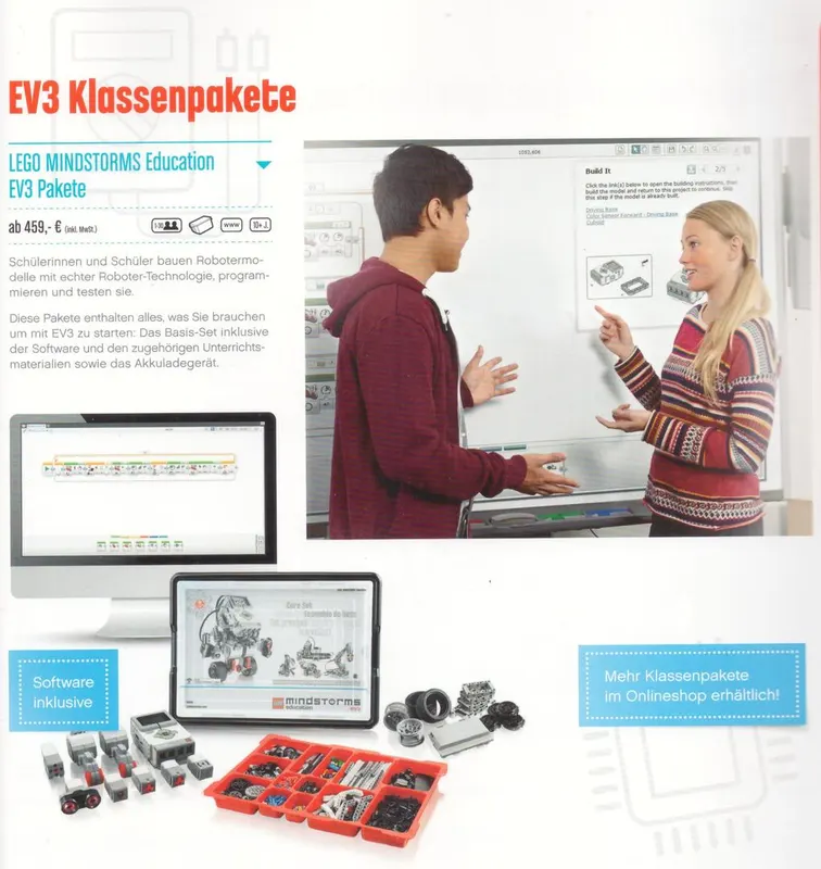 EV3 Package - 2 Students