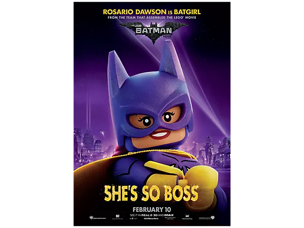 LEGO Batman Movie Batgirl Poster