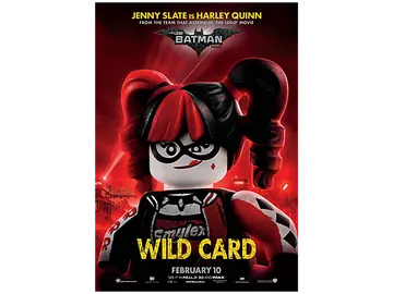 LEGO Batman Movie Harley Quinn Poster