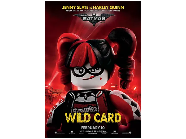LEGO Batman Movie Harley Quinn Poster