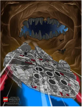 Millennium Falcon Poster