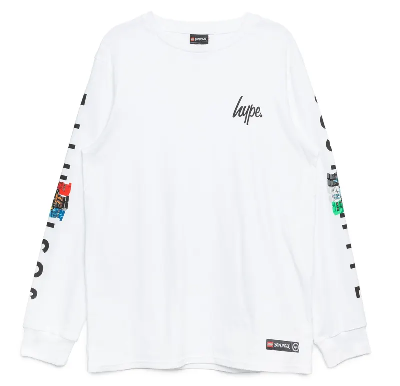 HYPE X LEGO NINJAGO Squad Logo Adults' Long Sleeve T-Shirt