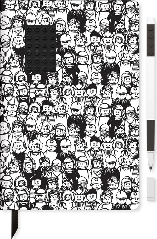 Notebook with 1 Pen: Minifigure