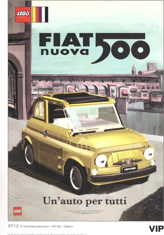 Fiat Art Print: "Florentine"