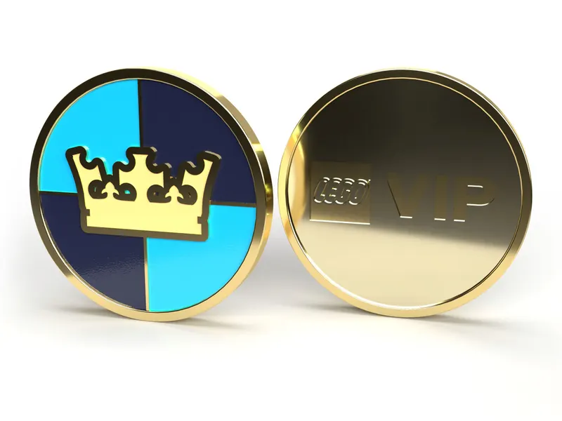 Castle Logo Collectible Coin