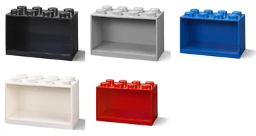 Brick Shelf 8 Knobs (All Colors)