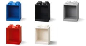 Brick Shelf 4 Knobs (All Colors)
