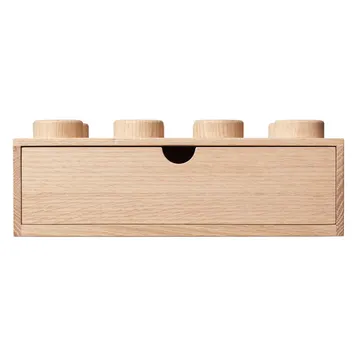 Wooden Desk Drawer 2 x 4 (Light Oak)