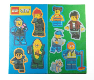 City Fabric Stickers