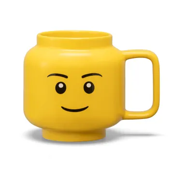 Minifigure Ceramic Mug (Boy 530ml)