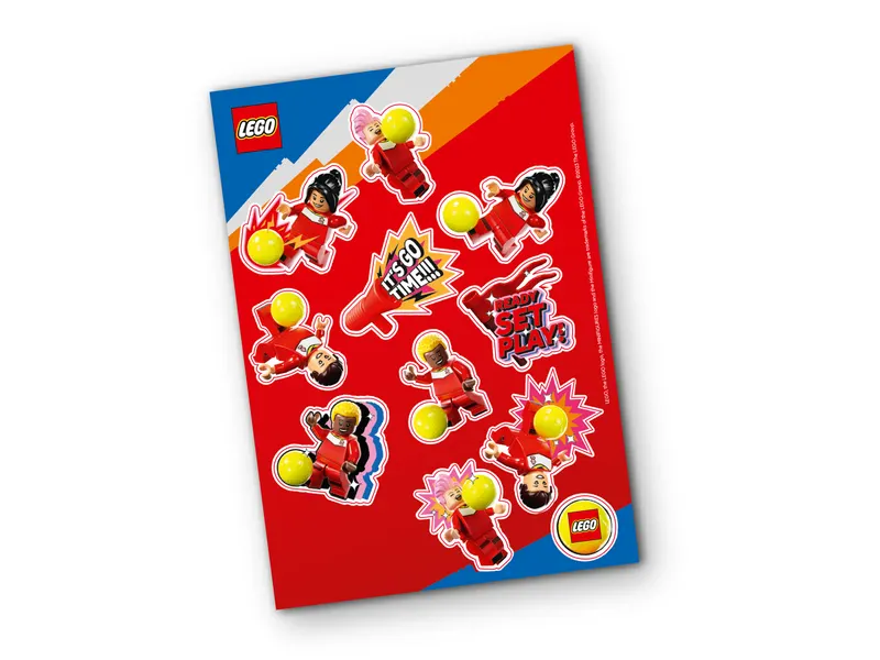 Play Unstoppable Sticker Sheet