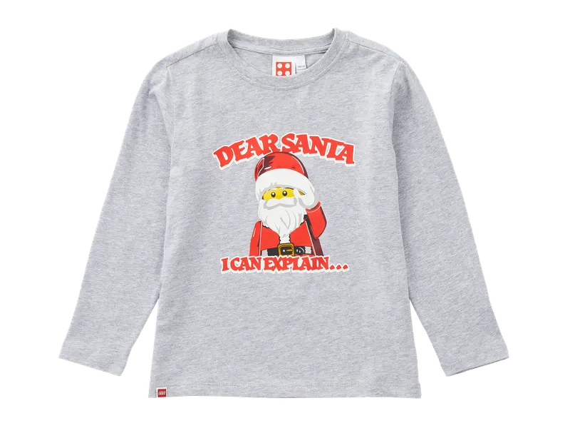 Kids' Long Sleeve Dear Santa T-Shirt