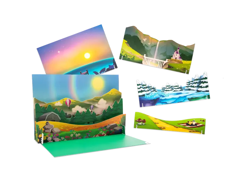 Nature Play Scene