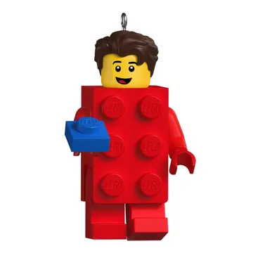 Hallmark Keepsake Christmas Tree Ornament - Brick Suit Guy