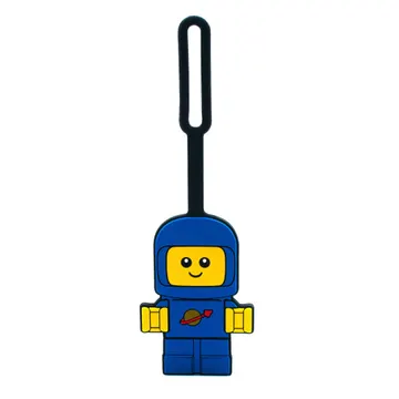 Space Baby Blue Bag Tag