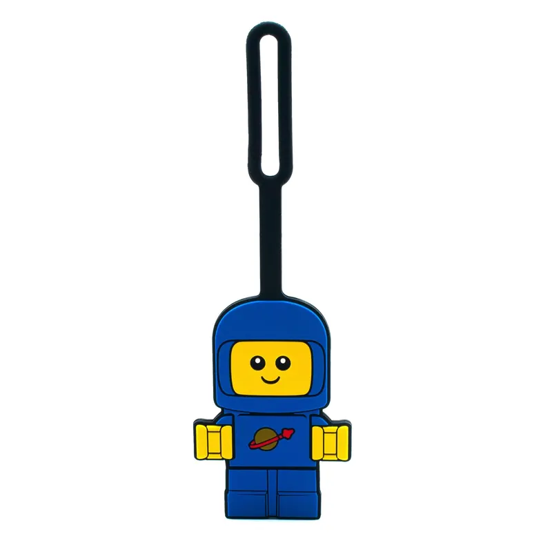 Space Baby Blue Bag Tag