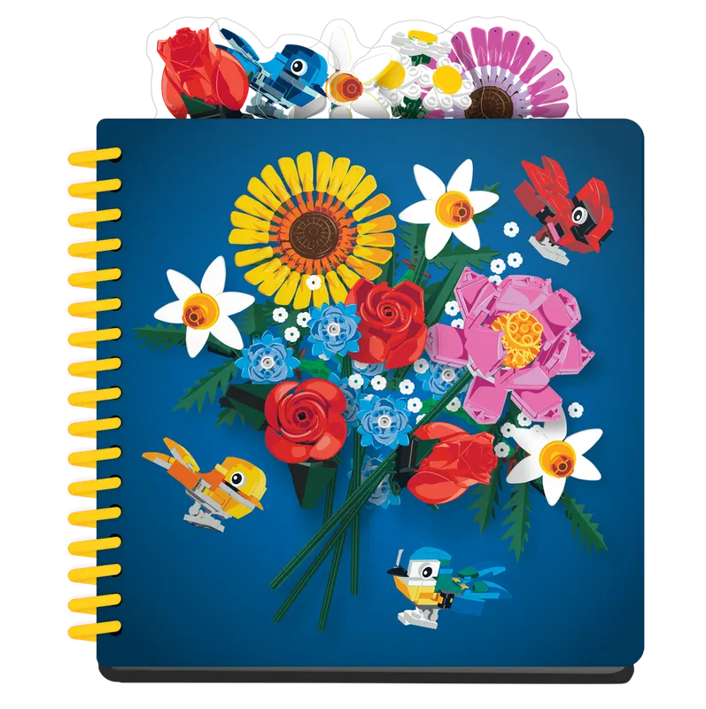 Botanical Tab Notebook