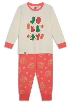 Kids Christmas Pajamas – Off White