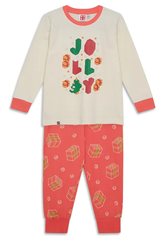 Kids Christmas Pajamas – Off White