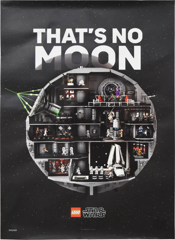 UCS Death Star Poster