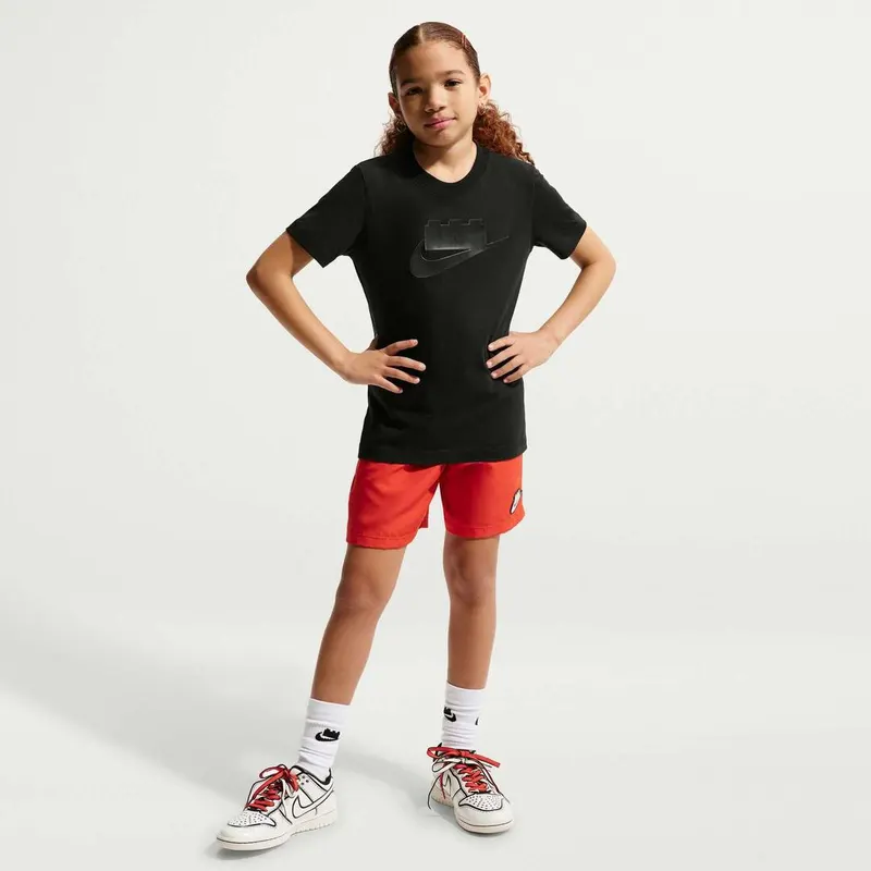 Nike x LEGO Collection Big Kids' T-Shirt - Black