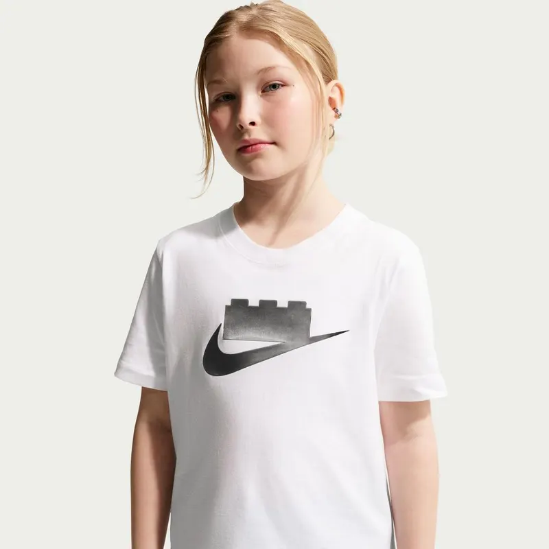 Nike x LEGO Collection Big Kids' T-Shirt - White