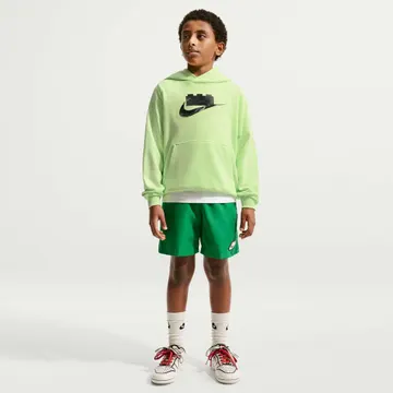 Nike x LEGO Collection Big Kids' Hoodie - Lime Green