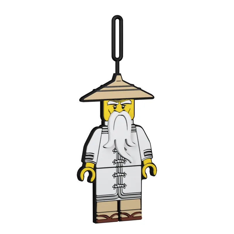Sensei Wu Luggage Tag