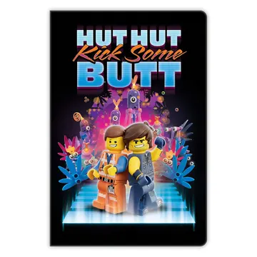 The LEGO Movie 2 Galactic Duo Emmet and Rex Softcover Notebook
