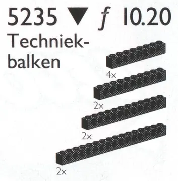 Large Beams with Holes