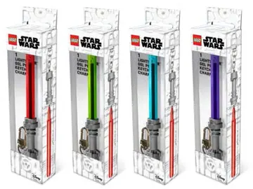 Lightsaber Gel Pen with Clip (All Colors)