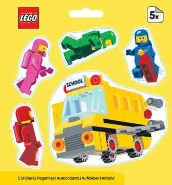 Space Bus Stickers