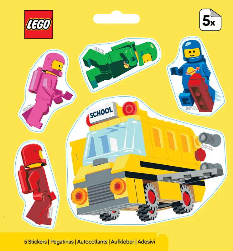 Space Bus Stickers