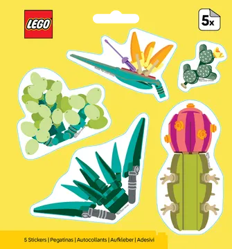 Botanicals Cacti Stickers
