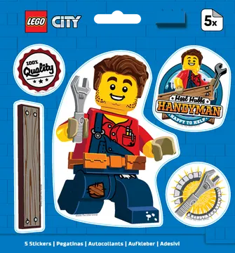 City Harl Hubbs Stickers