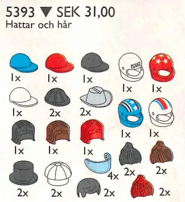 Headgear (Hats and Hair)