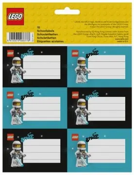 Space School Labels