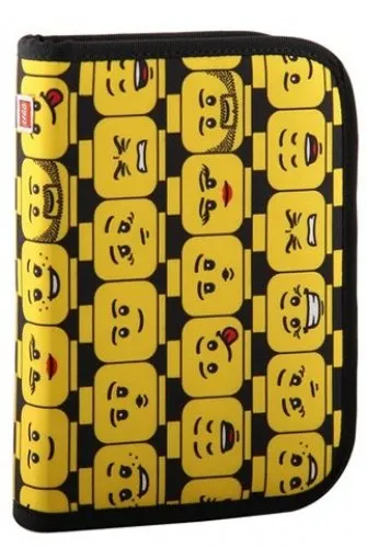 Minifigure Pencil Case with Pencils