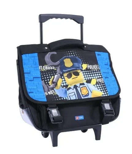 City Police School Bag Trolley