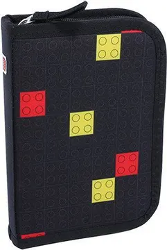 Bricks Pencil Case with Pencils